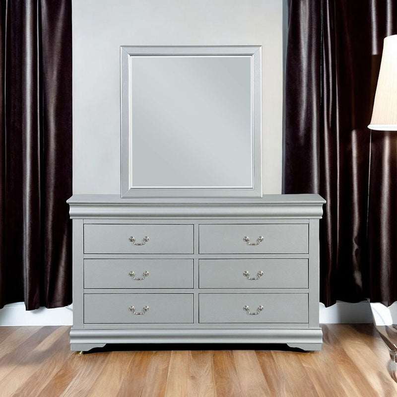Louis Philippe III - Mirror - R&R Furniture Gallery (Fountain Valley, CA)