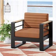 Giovanna - Club Chair Set With Aluminum Frame - R&R Furniture Gallery (Fountain Valley, CA)