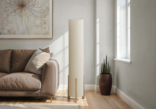 Lighting, Floor Lamp, Wood Look, Contemporary - Brown - R&R Furniture Gallery (Fountain Valley, CA)