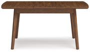Lyncott - Rectangular Dining Room Butterfly Extension Table - Brown - R&R Furniture Gallery (Fountain Valley, CA)
