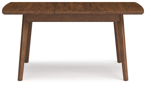 Lyncott - Rectangular Dining Room Butterfly Extension Table - Brown - R&R Furniture Gallery (Fountain Valley, CA)