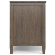 Ela - TV Media Stand - Smoky Brown - R&R Furniture Gallery (Fountain Valley, CA)