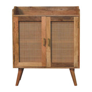 Larissa - T Bar Raised Cabinet - Brown - R&R Furniture Gallery (Fountain Valley, CA)