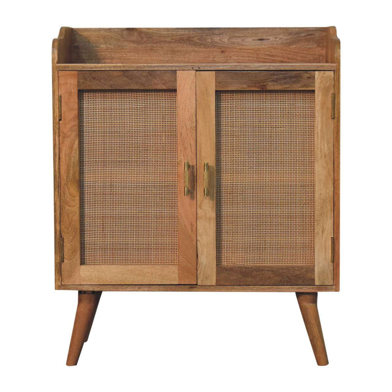 Larissa - T Bar Raised Cabinet - Brown - R&R Furniture Gallery (Fountain Valley, CA)