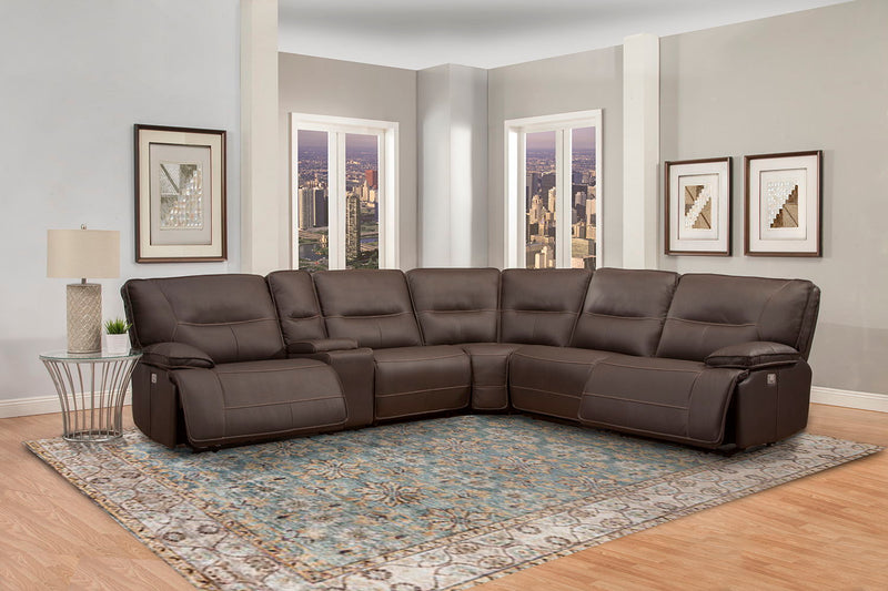 Spartacus - Power Reclining Sectional - R&R Furniture Gallery (Fountain Valley, CA)