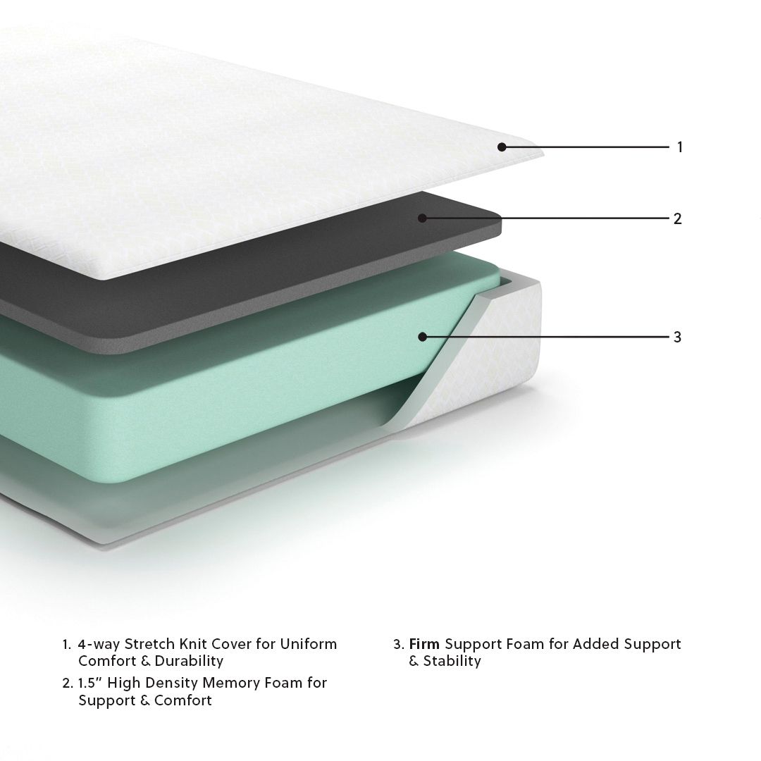 10 Inch Chime Memory Foam - Firm Memory Foam Mattress - R&R Furniture Gallery (Fountain Valley, CA)