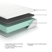 10 Inch Chime Memory Foam - Firm Memory Foam Mattress - R&R Furniture Gallery (Fountain Valley, CA)