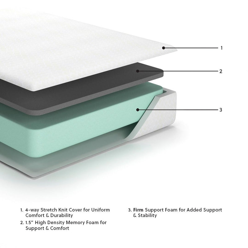 10 Inch Chime Memory Foam - Firm Memory Foam Mattress - R&R Furniture Gallery (Fountain Valley, CA)
