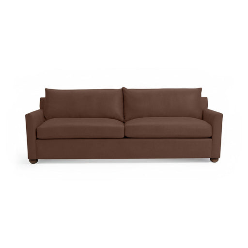 Olivia stationary sofa by Classic Home featuring plush cushions, neutral upholstery, and a contemporary design.