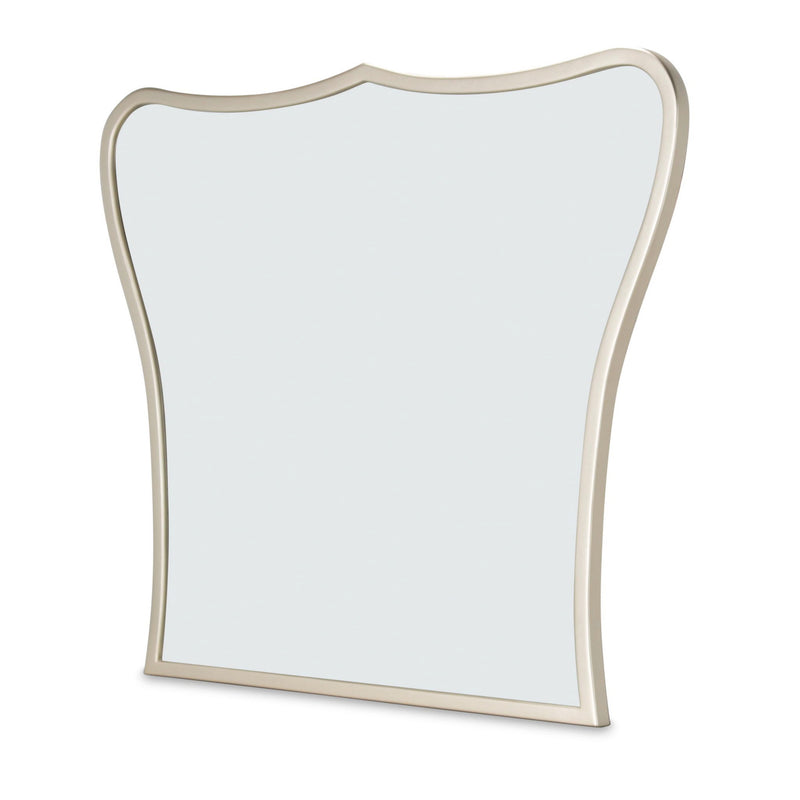 London Place - Vanity Mirror - Creamy Pearl - R&R Furniture Gallery (Fountain Valley, CA)