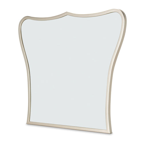 London Place - Vanity Mirror - Creamy Pearl - R&R Furniture Gallery (Fountain Valley, CA)