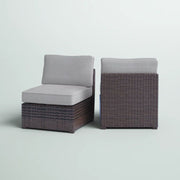 Armless Patio Chair With Cushions - R&R Furniture Gallery (Fountain Valley, CA)