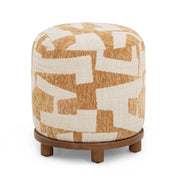 Bisou - Jacquard Ottoman - R&R Furniture Gallery (Fountain Valley, CA)