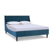 Aspen - Vertical Tufted Modern Headboard Platform Bed Set - R&R Furniture Gallery (Fountain Valley, CA)