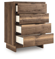 Chirason - Four Drawer Chest - Brown - R&R Furniture Gallery (Fountain Valley, CA)