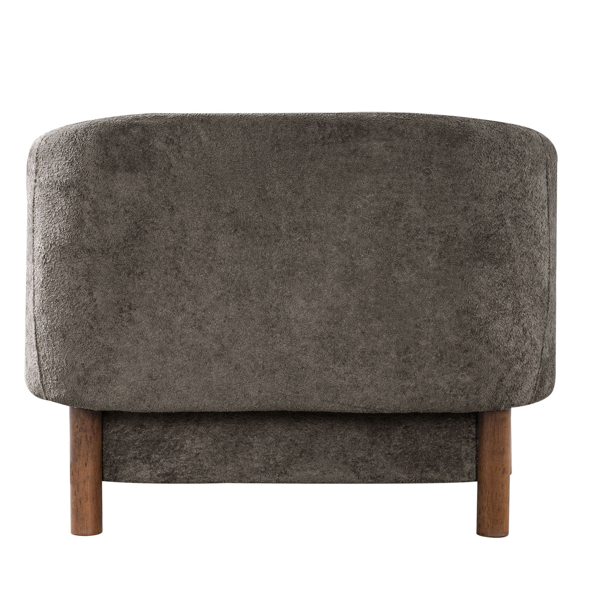 Modern Accent Chair With Recessed Arms And Tight Back