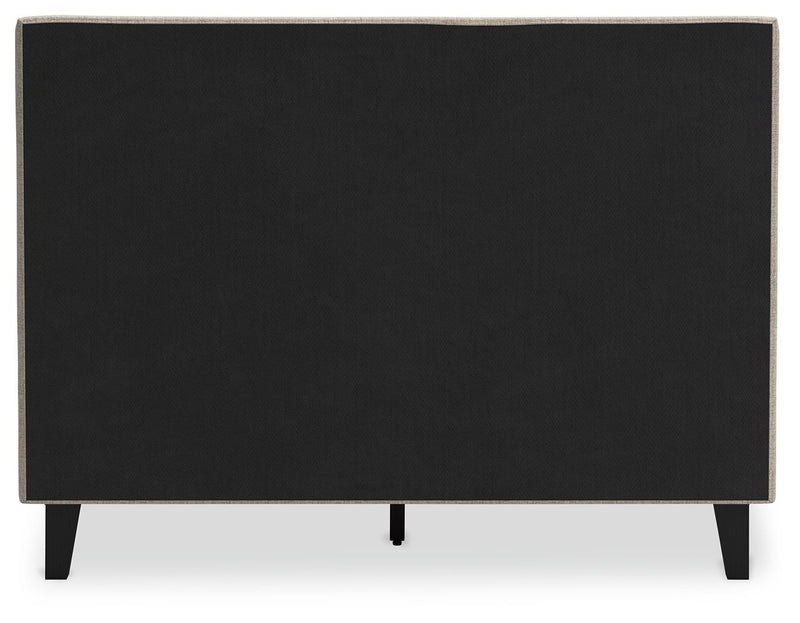 Cielden - Upholstered Bed With Roll Slats - R&R Furniture Gallery (Fountain Valley, CA)