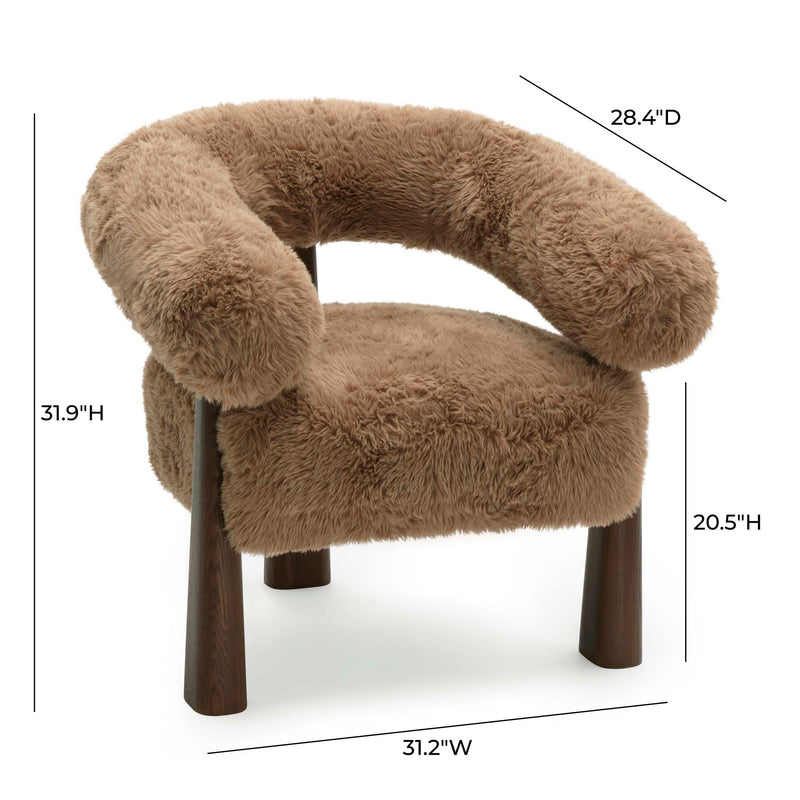 Spara - Straight Accent Chair - R&R Furniture Gallery (Fountain Valley, CA)