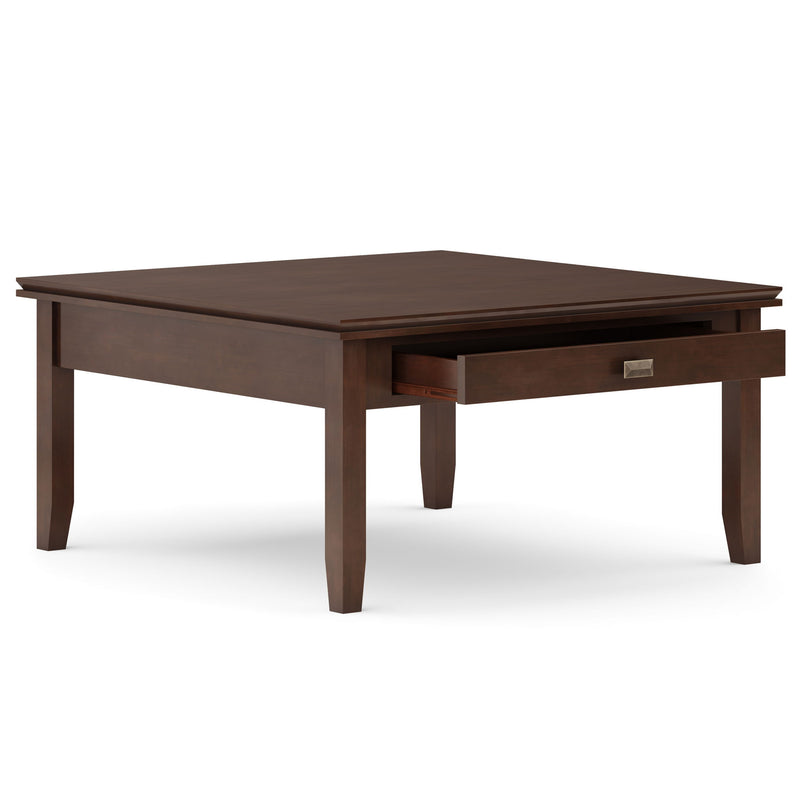 Artisan - Square Coffee Table - Russet Brown - R&R Furniture Gallery (Fountain Valley, CA)