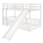 Functional Bunk Bed & Convertible Ladder And Slide - R&R Furniture Gallery (Fountain Valley, CA)