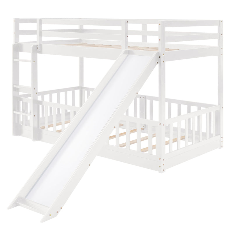 Functional Bunk Bed & Convertible Ladder And Slide - R&R Furniture Gallery (Fountain Valley, CA)