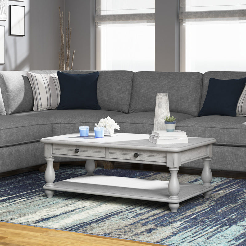 Cocktail Table - Gray - R&R Furniture Gallery (Fountain Valley, CA)