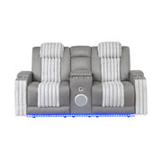 Duran - Power Reclining Loveseat With Power Headrest - R&R Furniture Gallery (Fountain Valley, CA)
