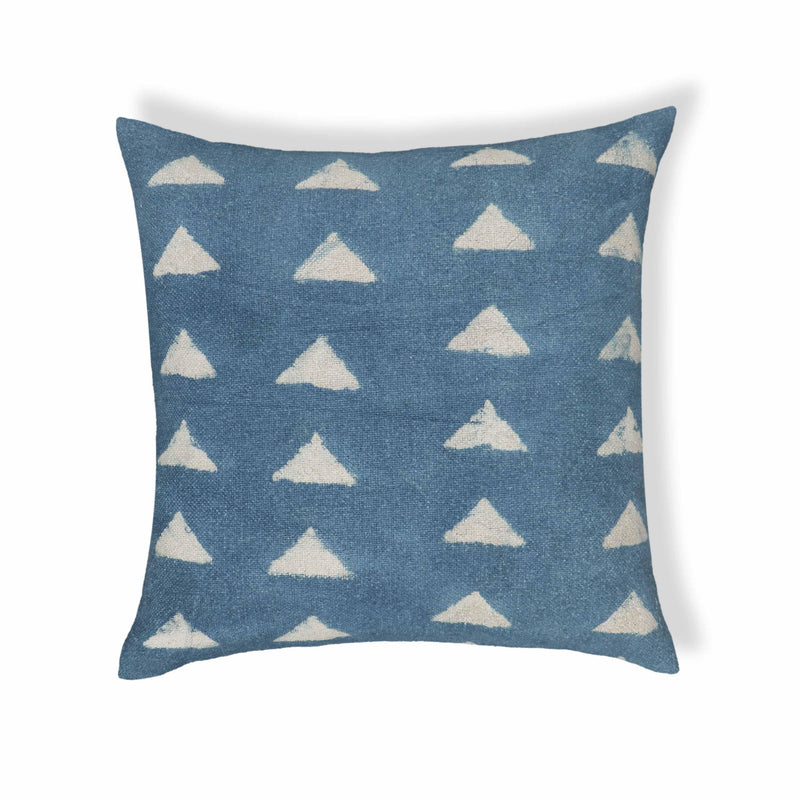 Indigo - 20" Square Accent Pillow Cover - Indigo - R&R Furniture Gallery (Fountain Valley, CA)