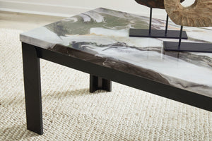 Jazmore - Occasional Table Set (Set of 3) - Dark Brown - R&R Furniture Gallery (Fountain Valley, CA)
