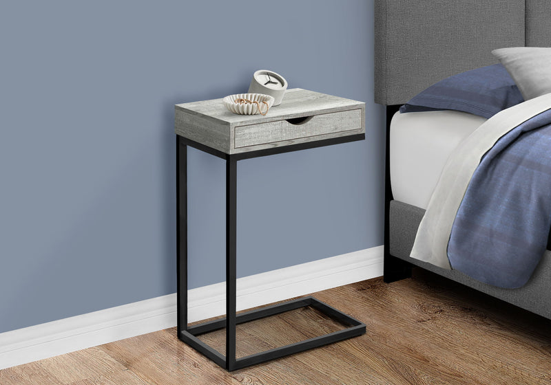 Accent Table, C - Shaped Contemporary Elegant Desig - R&R Furniture Gallery (Fountain Valley, CA)