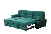 Kipling - Reversible Sleeper Sectional Sofa Chaise - R&R Furniture Gallery (Fountain Valley, CA)