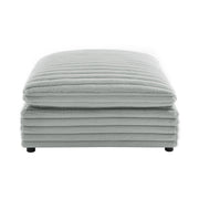 Jenny - Square Ottoman - Gray - R&R Furniture Gallery (Fountain Valley, CA)