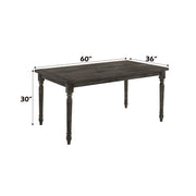Claudia II - Dining Table - Weathered Gray - R&R Furniture Gallery (Fountain Valley, CA)