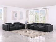1208 - Leather Reclining Set (Sofa & Loveseat With 5 Power Recliners) - R&R Furniture Gallery (Fountain Valley, CA)
