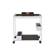 Lisses - Serving Cart - Chrome - R&R Furniture Gallery (Fountain Valley, CA)