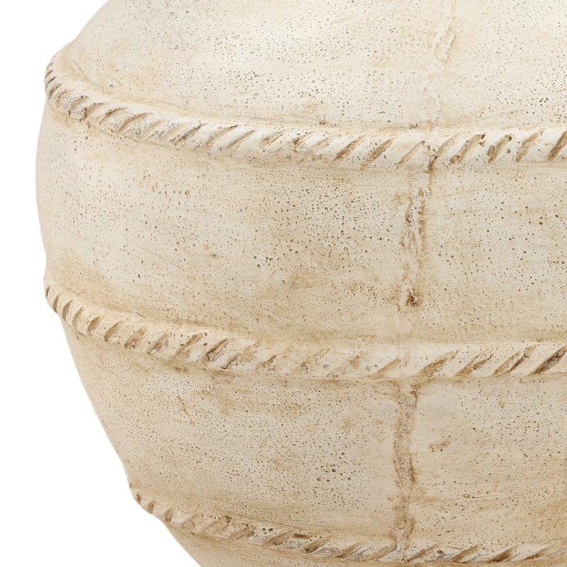 Zenon - Pot - Antique White