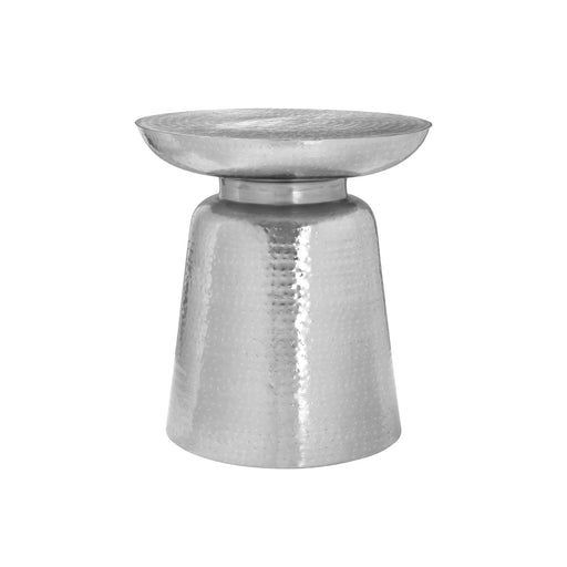 Drum Accent Side Table, Hammered Texture - R&R Furniture Gallery (Fountain Valley, CA)