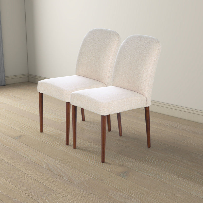 Capri - Dining Chair (Set of 2) - Beige - R&R Furniture Gallery (Fountain Valley, CA)