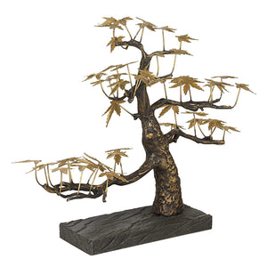 Bonsai - Small Sculpture - Brass