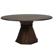 Portico - Dining 60" Round Table - Warm Brown - R&R Furniture Gallery (Fountain Valley, CA)