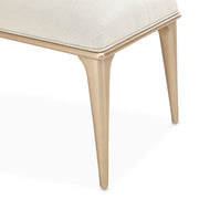 La Rachelle - Bed Bench - Champagne - R&R Furniture Gallery (Fountain Valley, CA)