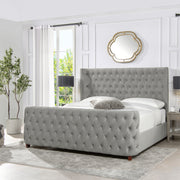 Brooklyn - Tufted Panel Bed Headboard And Footboard Set - R&R Furniture Gallery (Fountain Valley, CA)