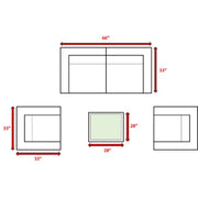 Stylish Entertainment Sectional Set, Outdoor Living - R&R Furniture Gallery (Fountain Valley, CA)