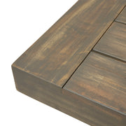 Outdoor Patio Bench - Gray / Rustic Metal - R&R Furniture Gallery (Fountain Valley, CA)