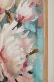 Parryville - Wall Art - Aqua / Pink - R&R Furniture Gallery (Fountain Valley, CA)