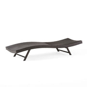 Kauai - Modern Style Pe Wicker Chaise Lounge - Brown Multi - R&R Furniture Gallery (Fountain Valley, CA)