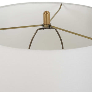 Atmosphere - Tall Table Lamp - Blue / Brass / Bronze
