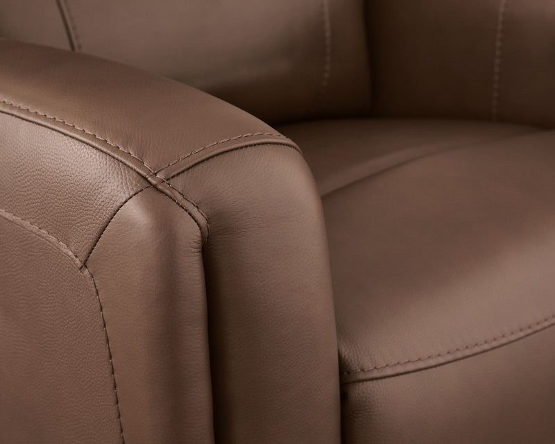 Pincara - Power AutoGlide Recliner With Audio System - Umber