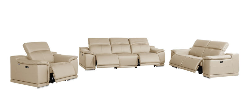 9762 - 6-Piece Modular Power Reclining Sofa, Loveseat And Chair Set With 5 Power Recliners In