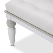 Sky Tower - Bedside Bench - Ice / Cloud White - R&R Furniture Gallery (Fountain Valley, CA)